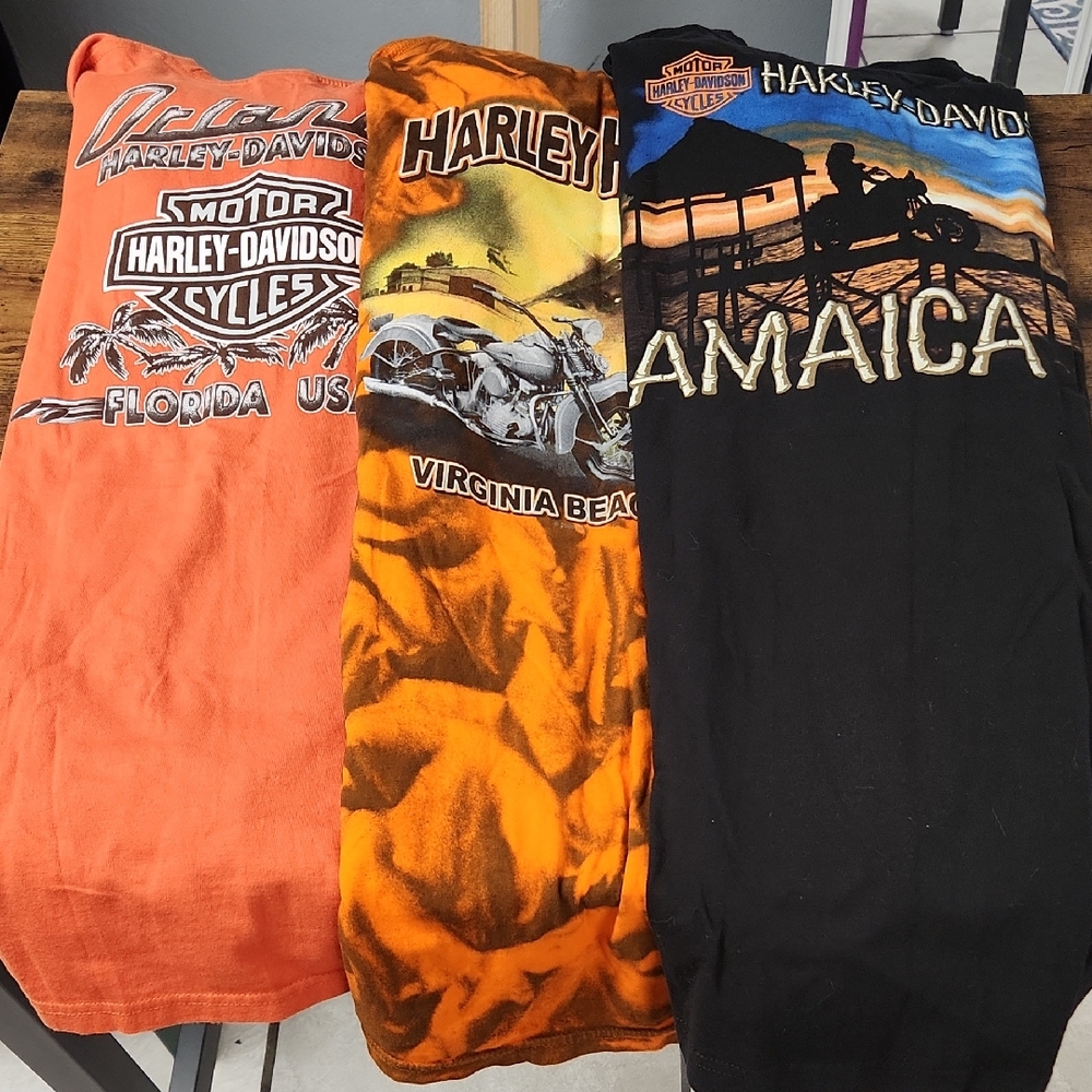 Harley-Davidson Graphic T-Shirts - Set of 3